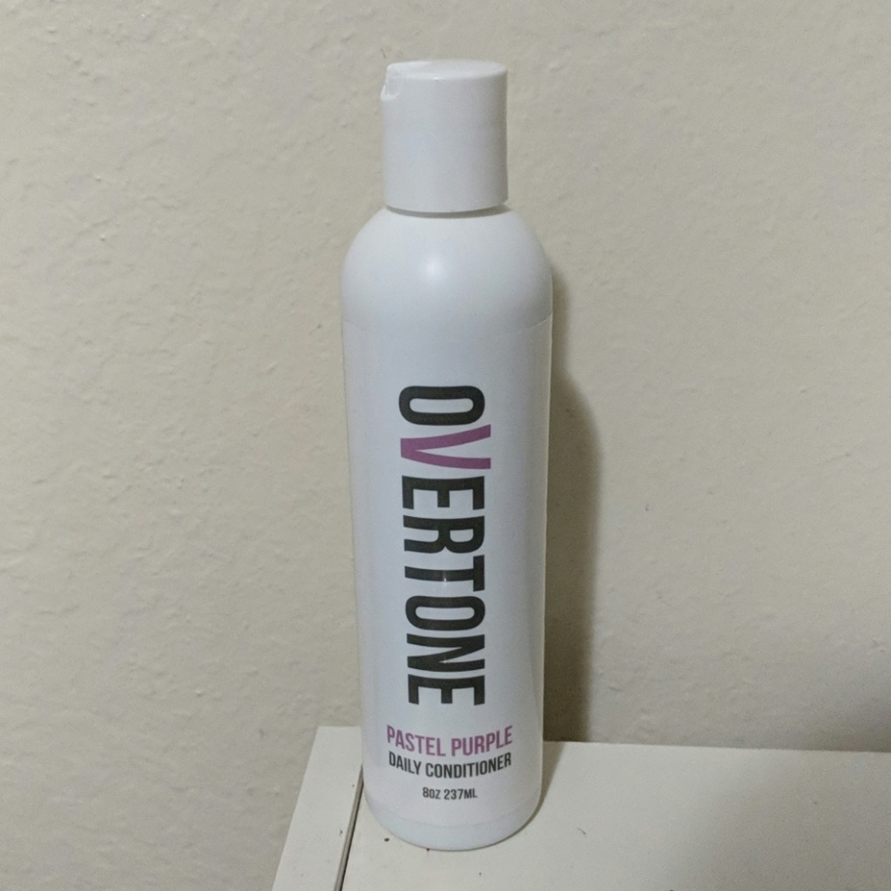 BRAND NEW Overtone pastel purple daily conditioner